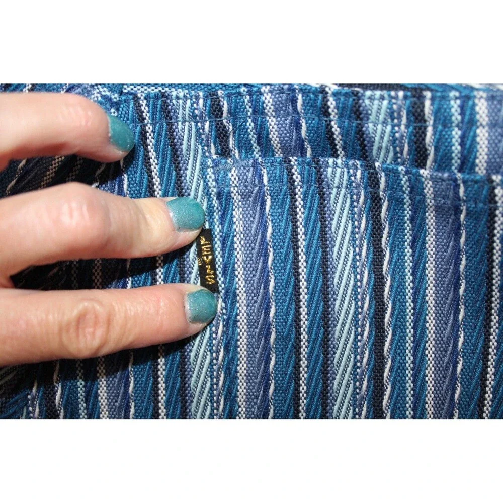 Vintage 70s 80s Levi’s Sta-Prest Striped Pants Hippie Eclectic Flare‎ Rare